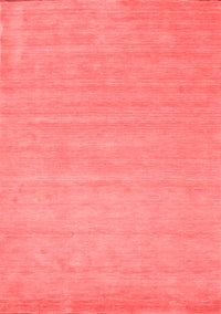 Solid Red Modern Rug, con62red