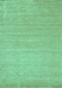 Solid Turquoise Modern Rug, con62turq