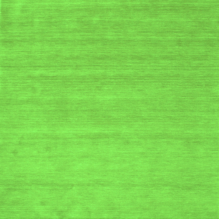 Solid Green Modern Rug, con62grn