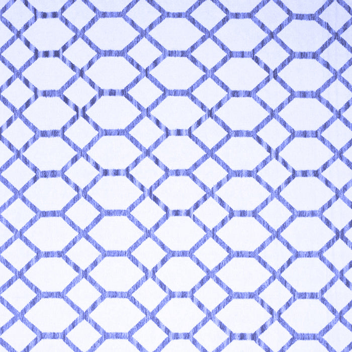 Square Terrilis Blue Contemporary Rug, con630blu