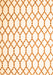 Serging Thickness of Machine Washable Terrilis Orange Contemporary Area Rugs, wshcon630org