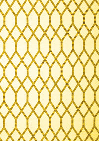 Terrilis Yellow Contemporary Rug, con630yw