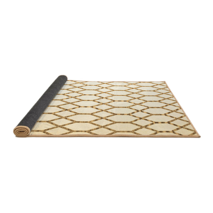 Sideview of Terrilis Brown Contemporary Rug, con630brn