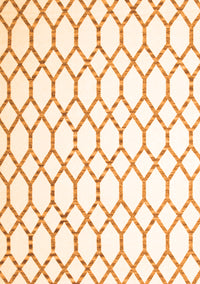 Terrilis Orange Contemporary Rug, con630org