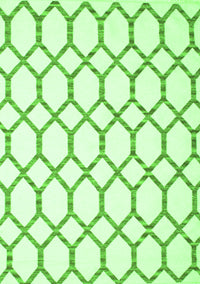 Terrilis Green Contemporary Rug, con631grn