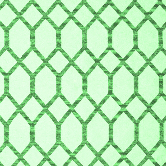 Terrilis Emerald Green Contemporary Rug, con631emgrn