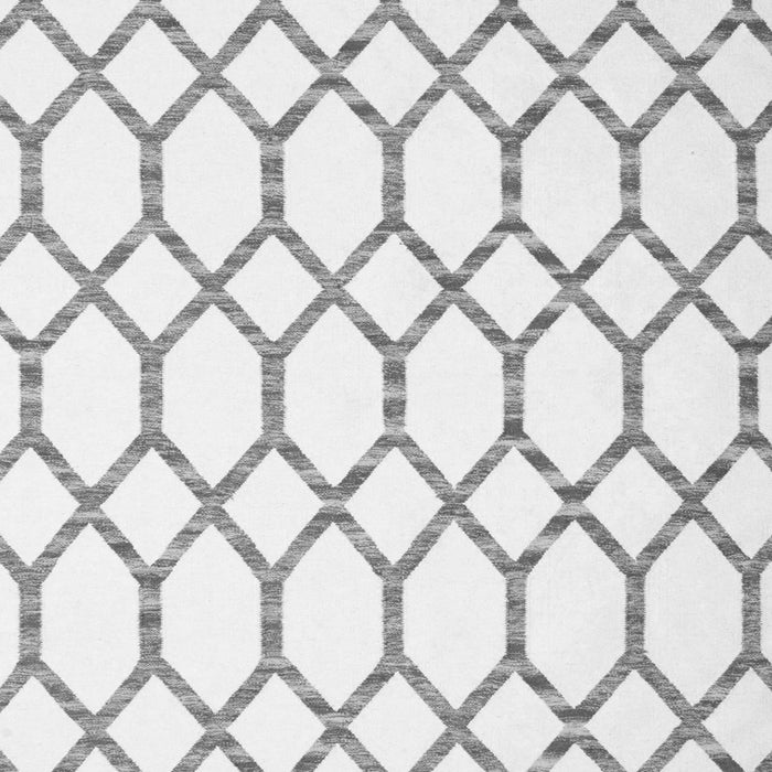 Serging Thickness of Machine Washable Terrilis Gray Contemporary Rug, wshcon631gry