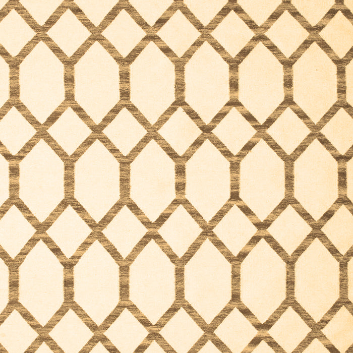 Machine Washable Terrilis Brown Contemporary Rug, wshcon631brn