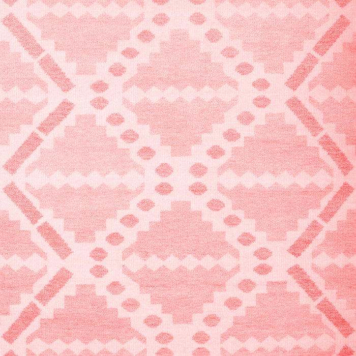 Machine Washable Abstract Red Contemporary Rug, wshcon632red
