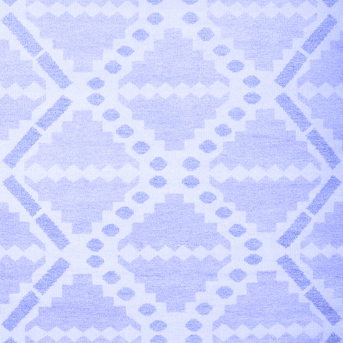 Machine Washable Abstract Blue Contemporary Rug, wshcon632blu