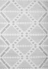 Abstract Gray Contemporary Rug, con632gry