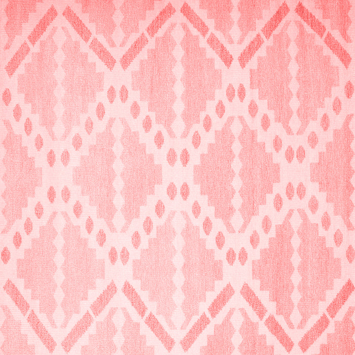 Machine Washable Abstract Red Contemporary Rug, wshcon632red