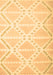 Abstract Brown Contemporary Rug, con632brn