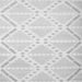 Serging Thickness of Abstract Gray Contemporary Rug, con632gry