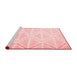 Contemporary Red Washable Rugs