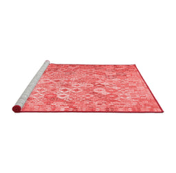 Country Red Washable Rugs
