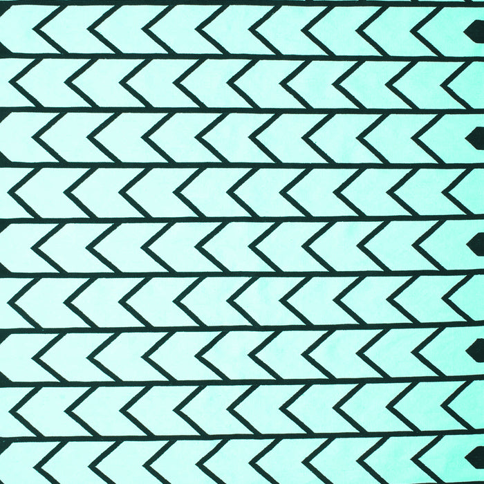 Solid Turquoise Modern Rug, con634turq