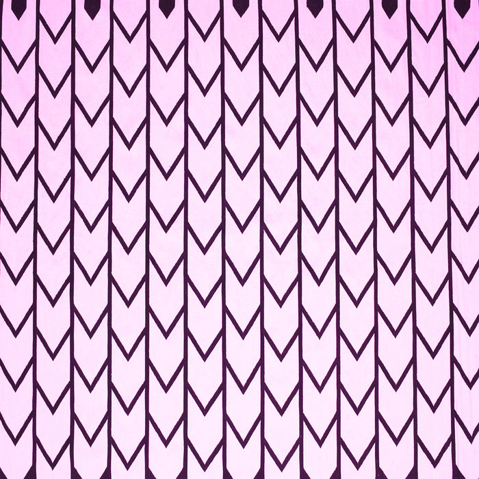 Square Solid Pink Modern Rug, con634pnk