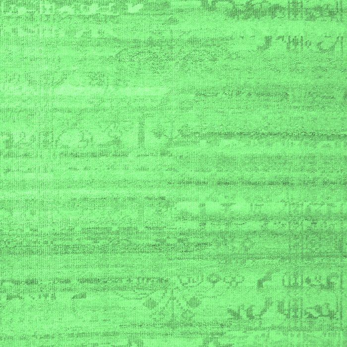 Abstract Emerald Green Contemporary Rug, con635emgrn