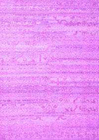 Abstract Purple Contemporary Rug, con635pur