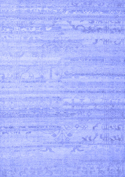Abstract Blue Contemporary Rug, con635blu