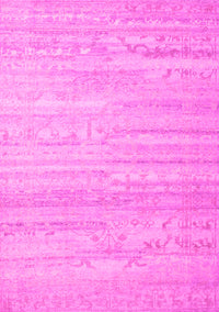 Abstract Pink Contemporary Rug, con635pnk