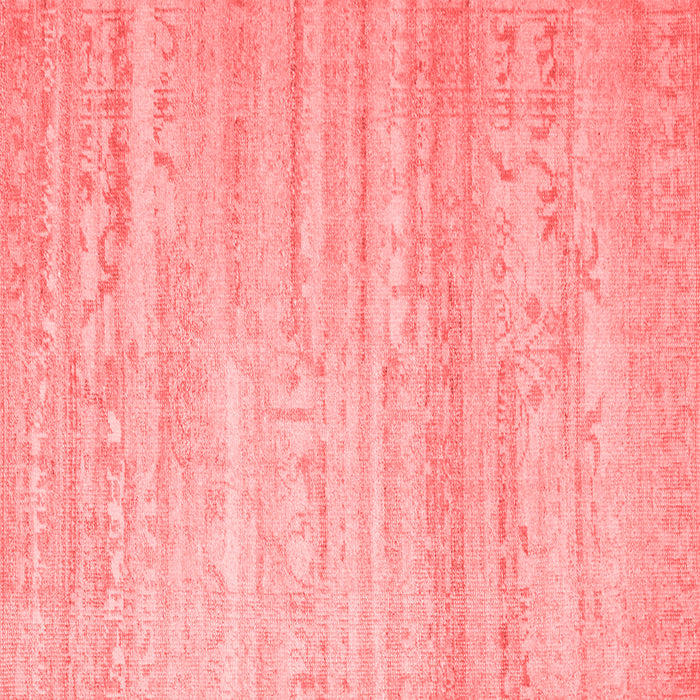 Machine Washable Abstract Red Contemporary Rug, wshcon635red