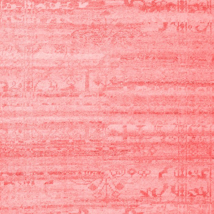 Machine Washable Abstract Red Contemporary Rug, wshcon635red