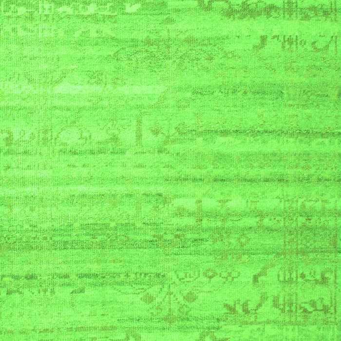 Abstract Green Contemporary Rug, con635grn