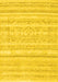 Solid Yellow Modern Rug, con636yw