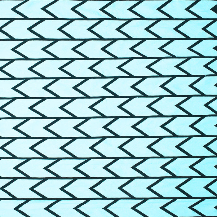 Square Solid Light Blue Modern Rug, con637lblu