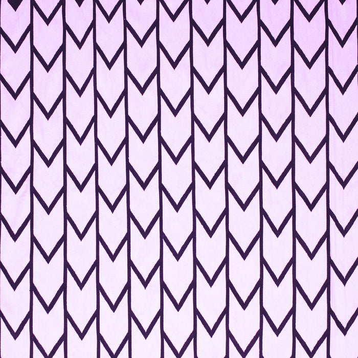 Square Machine Washable Solid Purple Modern Area Rugs, wshcon637pur