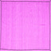 Square Abstract Pink Contemporary Rug, con638pnk