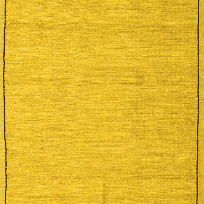 Abstract Yellow Contemporary Rug, con638yw