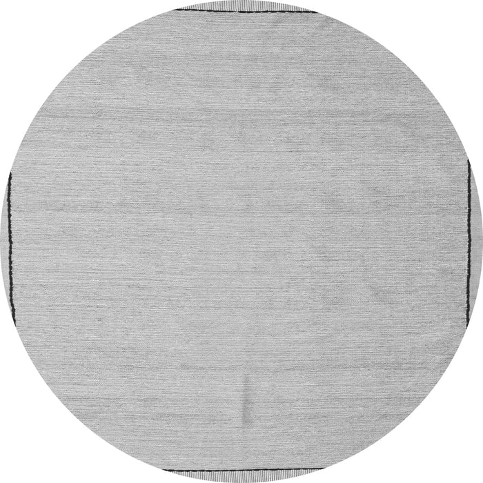 Square Abstract Gray Contemporary Rug, con638gry