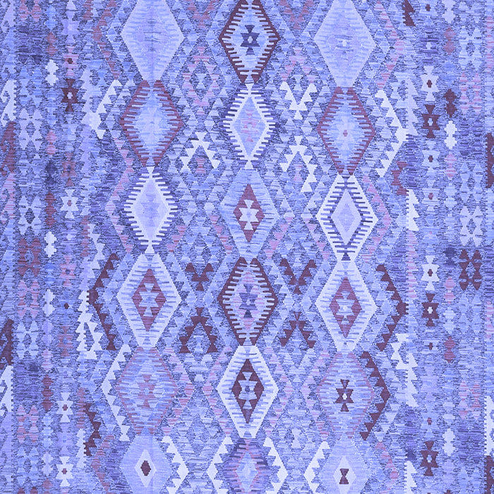 Southwestern Blue Country Rug, con639blu