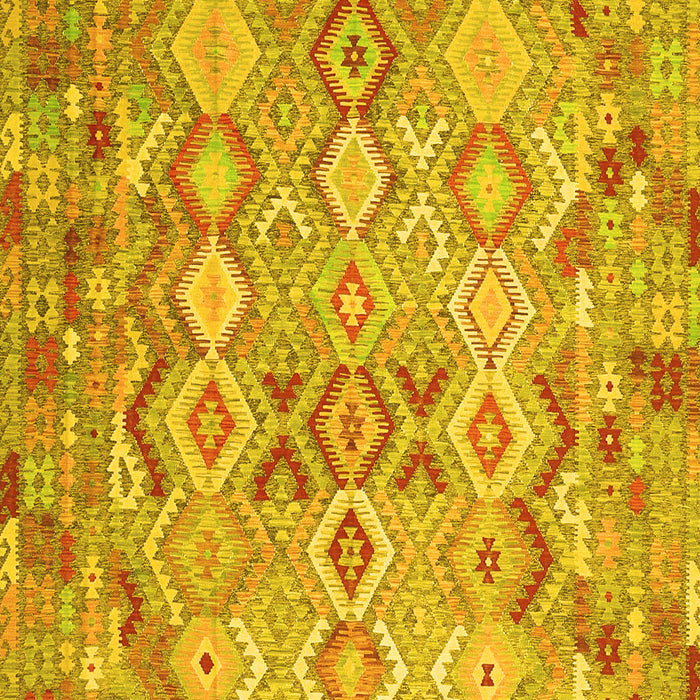 Southwestern Yellow Country Rug, con639yw