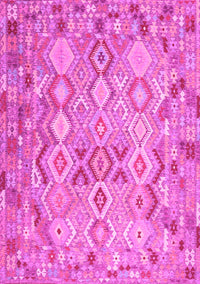 Southwestern Pink Country Rug, con639pnk