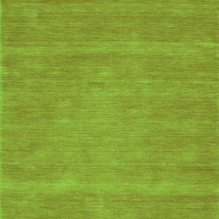 Serging Thickness of Machine Washable Abstract Green Contemporary Area Rugs, wshcon63grn