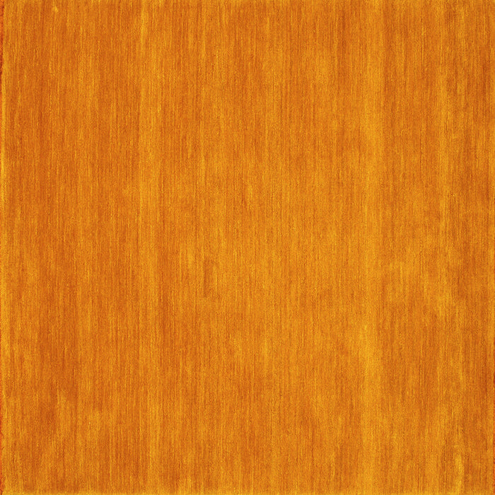 Square Abstract Yellow Contemporary Rug, con63yw