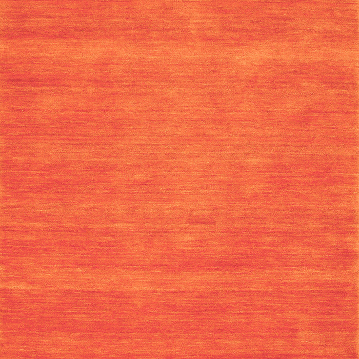 Abstract Orange Contemporary Rug, con63org