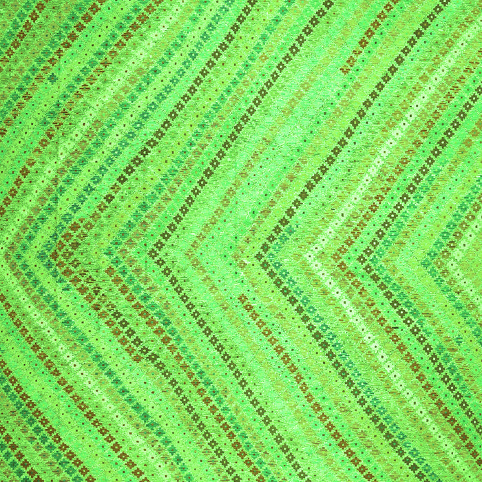 Southwestern Green Country Rug, con640grn