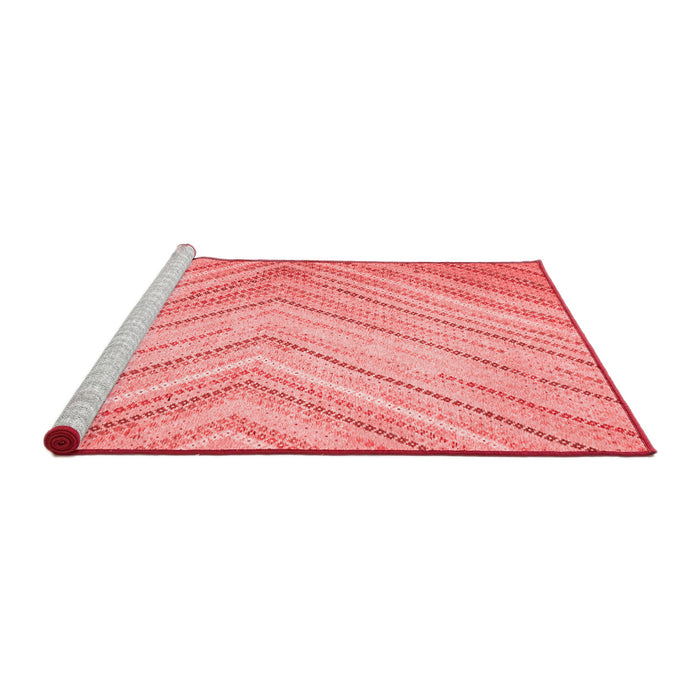 Country Red Washable Rugs