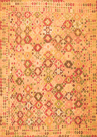 Southwestern Orange Country Rug, con641org