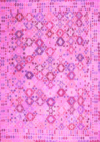 Southwestern Pink Country Rug, con641pnk