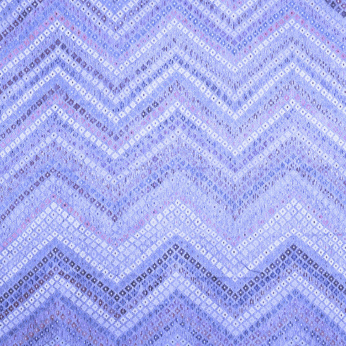 Square Southwestern Blue Country Rug, con642blu