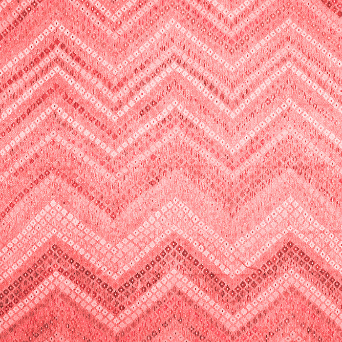 Machine Washable Southwestern Red Country Rug, wshcon642red