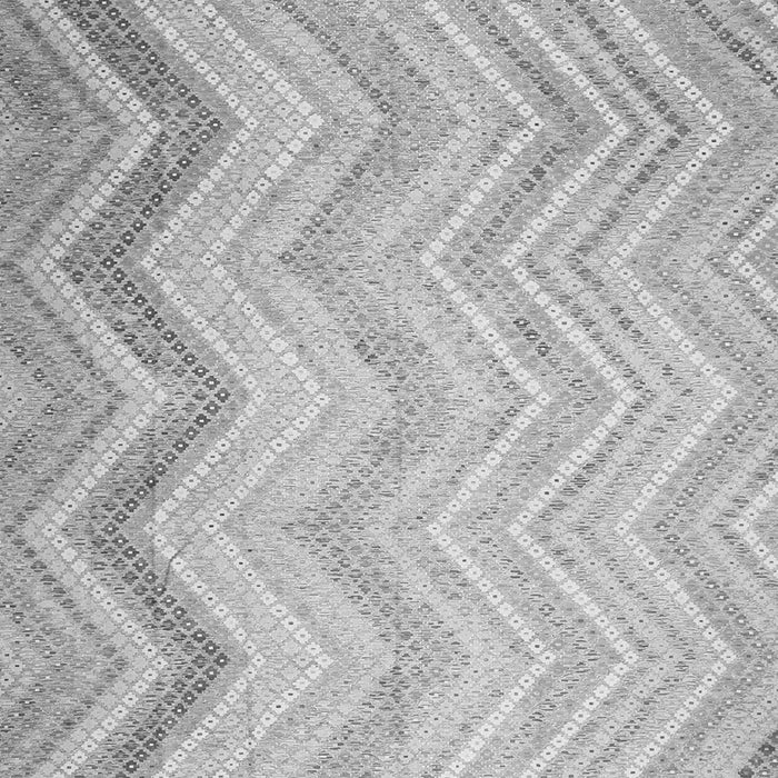 Serging Thickness of Southwestern Gray Country Rug, con642gry