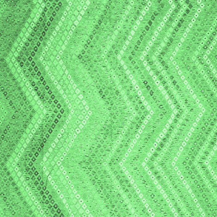 Machine Washable Southwestern Emerald Green Country Area Rugs, wshcon642emgrn