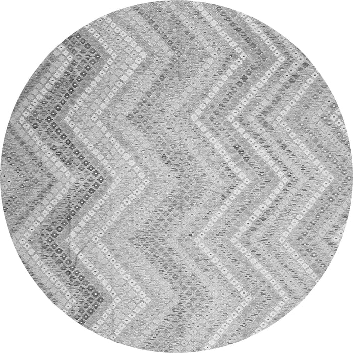 Square Southwestern Gray Country Rug, con642gry